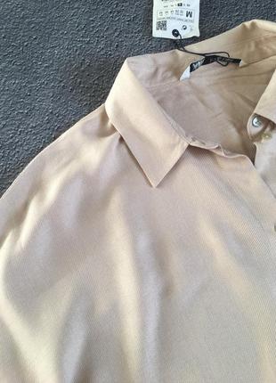 Платье рубашка zara размер м 38 3