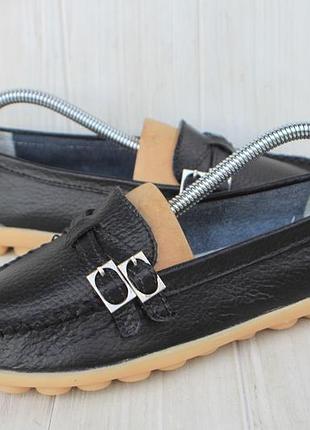 Мокасини noiz шкіра германія 37р туфлі