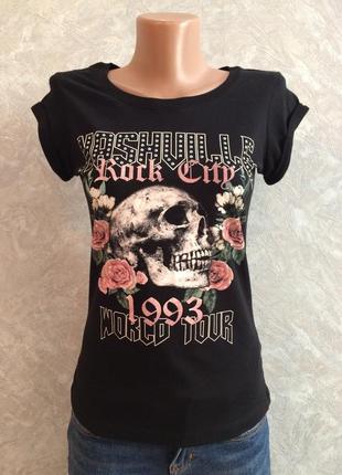 Футболка с принтом new look