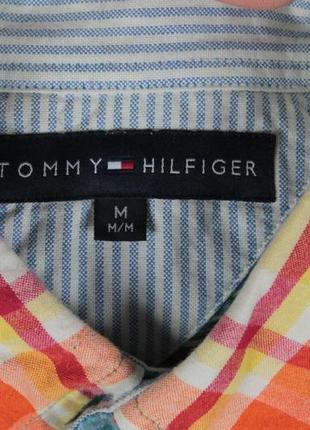 Винтажная яркая тенниска рубашка tommy hilfiger3 фото