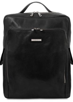 Кожаный рюкзак для ноутбука большого размера bangkok tuscany tl1419871 фото