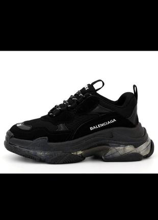 Кроссовки balenciaga triple s многослойная подошва5 фото