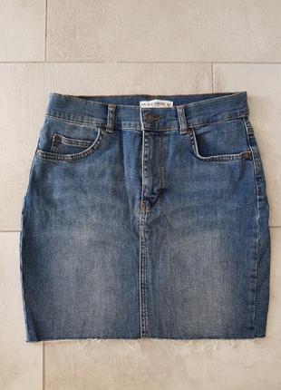 Базова джинсова юбка pull&bear2 фото