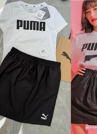 Чорна спідниця puma2 фото