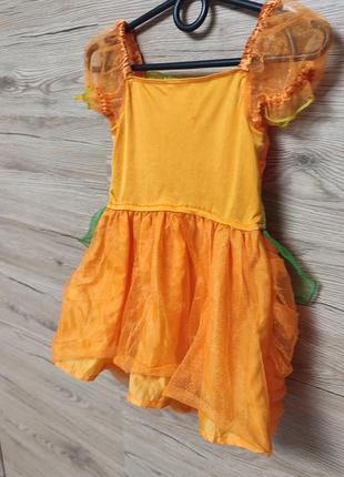 Дитячий костюм, сукня гарбуз, тыква, тыковка на 1-1,5 года, 12-18 месяцев3 фото