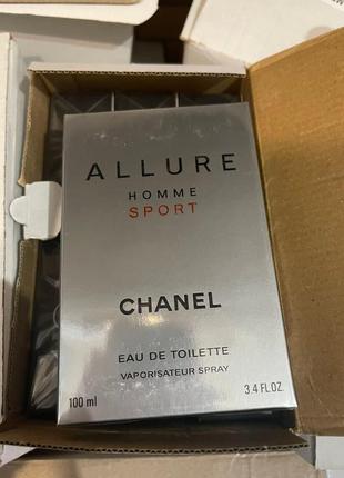 Chanel allure homme sport, 100 мл туалетна вода1 фото