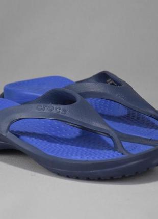 Crocs capri flip у єтнамки шльопанці сланці крокси жіночі шкіряні. оригінал. 38-39 р. / 24.5-25 див.