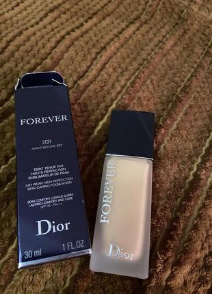 Тональная основа dior diorskin forever skin glow foundation
