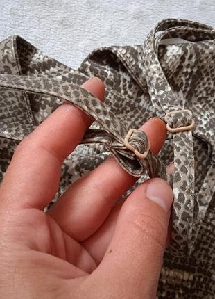Платье 👗 сарафан в принт питон 6