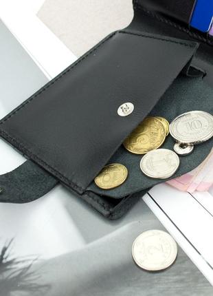 Подарочный мужской набор №67 "тризуб": ремень + портмоне + ключниця + обложка на паспорт (черный)5 фото