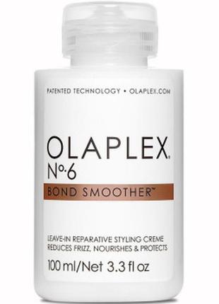 Восстанавливающий крем для укладки волос olaplex bond smoother reparative styling creme no. 6  источ1 фото