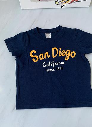 Футболочка h&m 6-9 міс