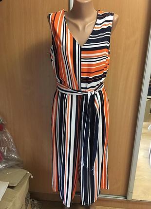 Новый полосатый комбинезон р 12