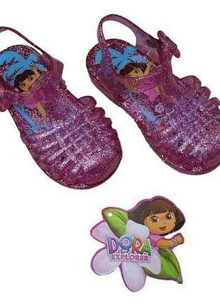 Nickelodeon даша мандрівниця дора сандалі босоніжки гелеві 14 см 22 23 р нові