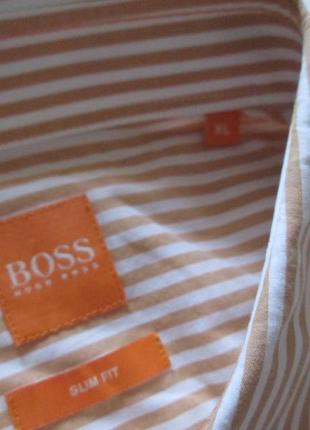 Тенниска hugo boss orange оригинал slim fit5 фото