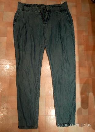 Брюки-бананы zara летние