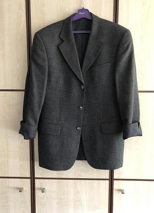 Пиджак оверсайз шерстяной