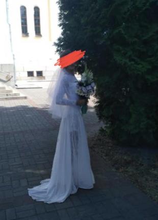 Весільна сукня бохо/ свадебное платье boho2 фото