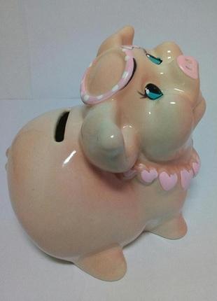 Копилка свинка нюшка / копилка свинка нюшка 10x10 см