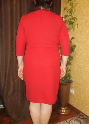 Платье красное размер 202 фото