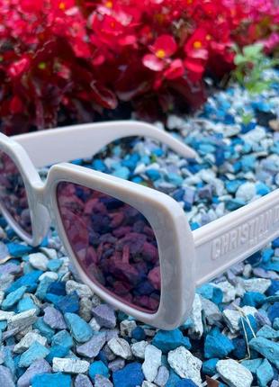 Брендовые солнцезащитные очки 2022 цветная линза1 фото