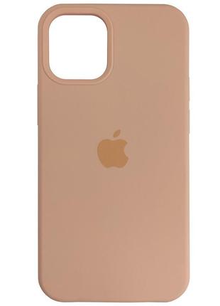 Чохол copy silicone case iphone 12 mini peach