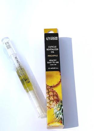 Відновлювальна олія для кутикули "ананас" colour intense cuticle revitalizer oil к. 6027