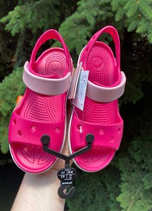 Детские босоножки crocs bayaband crocband, кроксы сандалии crocs размеры 24-35 оригинал2 фото