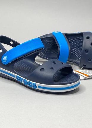 Детские босоножки crocs bayaband crocband, дитячі сандалі крокс 24-35р  оригинал.3 фото