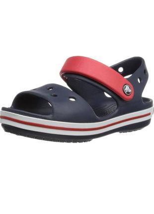 Детские босоножки 24-35р crocs crocband bayaband, кроксы сандалии 24-35р  оригинал.1 фото