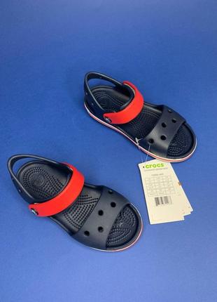 Детские босоножки 24-35р crocs crocband bayaband, кроксы сандалии 24-35р  оригинал.2 фото