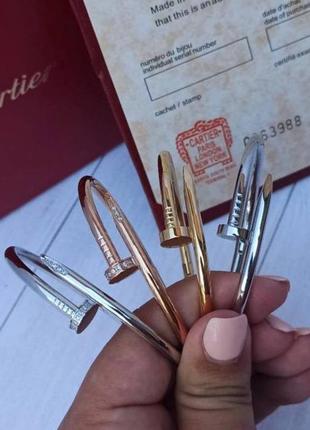 Браслет гвоздь в стиле cartier⭐