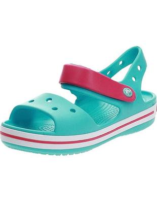 Детские босоножки crocs 20-35 р crocband  bayaband, кроксы сандалии сандалі босоніжки дівчинці