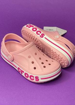 Детские crocs bayaband clog 24-35 кроксы сабо клоги  дівчинці девочке3 фото