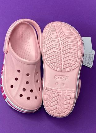 Детские crocs bayaband clog 24-35 кроксы сабо клоги  дівчинці девочке6 фото