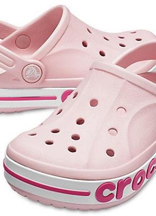 Детские crocs bayaband clog 24-35 кроксы сабо клоги  дівчинці девочке