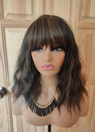 Парик  как натуральный термоволосы высокого качества