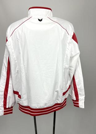 Куртка фірмова спортивна erima, білого кольору, якісна2 фото