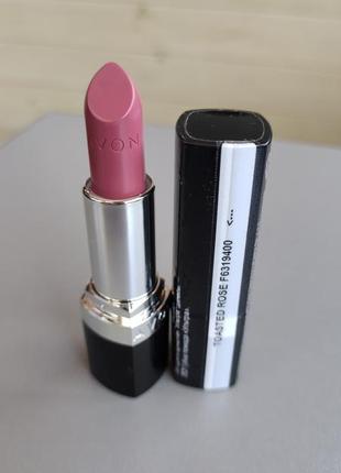 Помада для губ ейвон avon toasted rose avon lipstick ультра