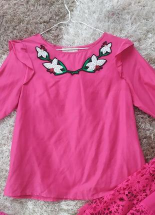 Pink s m блузка, рубашка, пиджак, топ3 фото