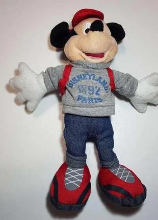 Игрушка мягкая mickey mouse, disneyland, paris, как новая!