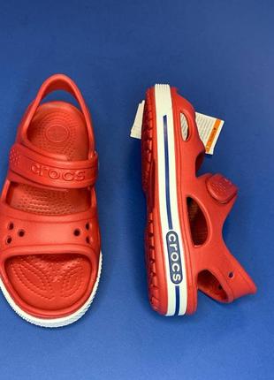 Детские босоножки crocs crocband 25-31, сандалии кроксы размеры оригинал3 фото