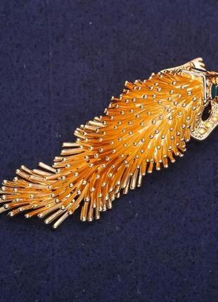 Брошь ежик дикобраз