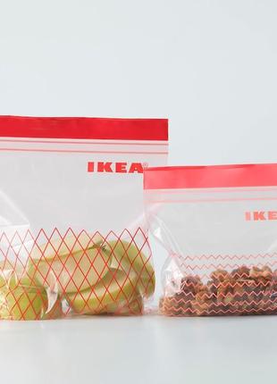 Пакети (кульочки) для заморозки ikea 60 штук в наявності!!4 фото