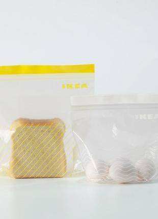 Пакети (кульочки) для заморозки ikea 60 штук в наявності!!6 фото