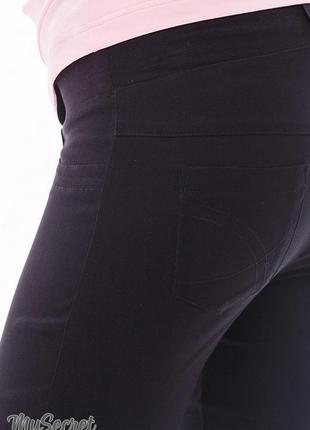 Штани-skinny для вагітних naomi new tr-38.021, чорні5 фото