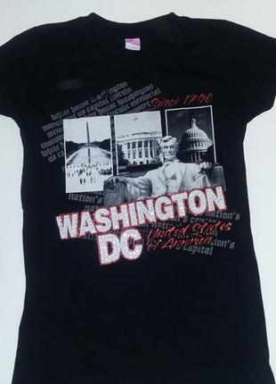 Брендовий футболка з модним принтом lat сша оригінал