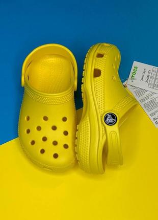 Crocs classic clog 24-34 кроксы сабо клоги сандалии 24-34 оригинал6 фото