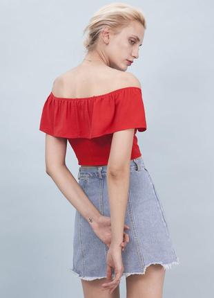 Топ червоний miss selfridge