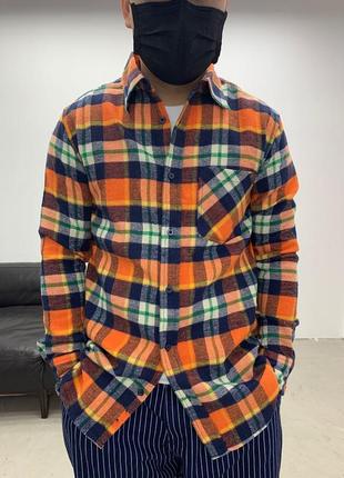 Рубашка мужская в клетку bogari